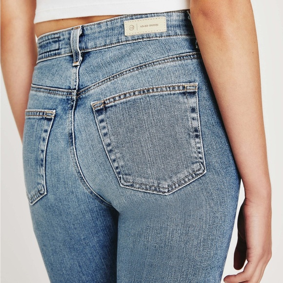 AG Alexxis bootcut high waist vintage fit jeans COLOR: 17 YEARS WAVEVIEW size 26 - Picture 12 of 12